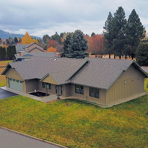 Ponder Point Home built by Sandpoint Builders inc., a custom luxury home builder in North Idaho.